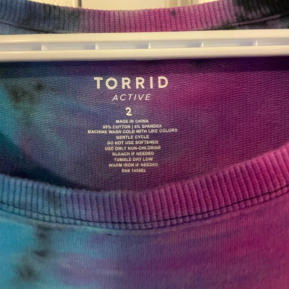 Torrid - Tie Dye Sweater - Size 2 - Picture 2 of 2